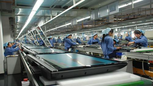 中国的苹果代工厂在建厂房的相关图片