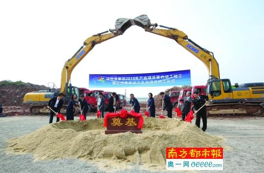 惠州仲恺新建厂房项目开工的相关图片