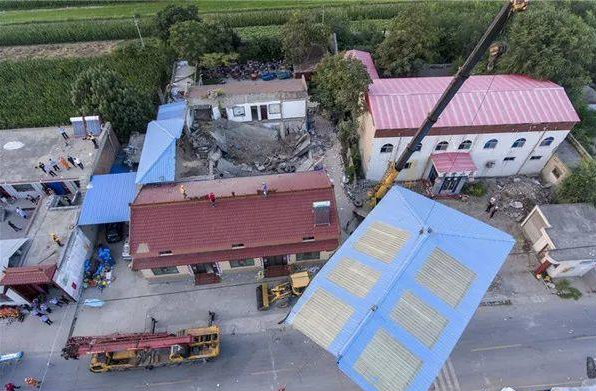 江苏泰州违建厂房工厂倒闭的相关图片