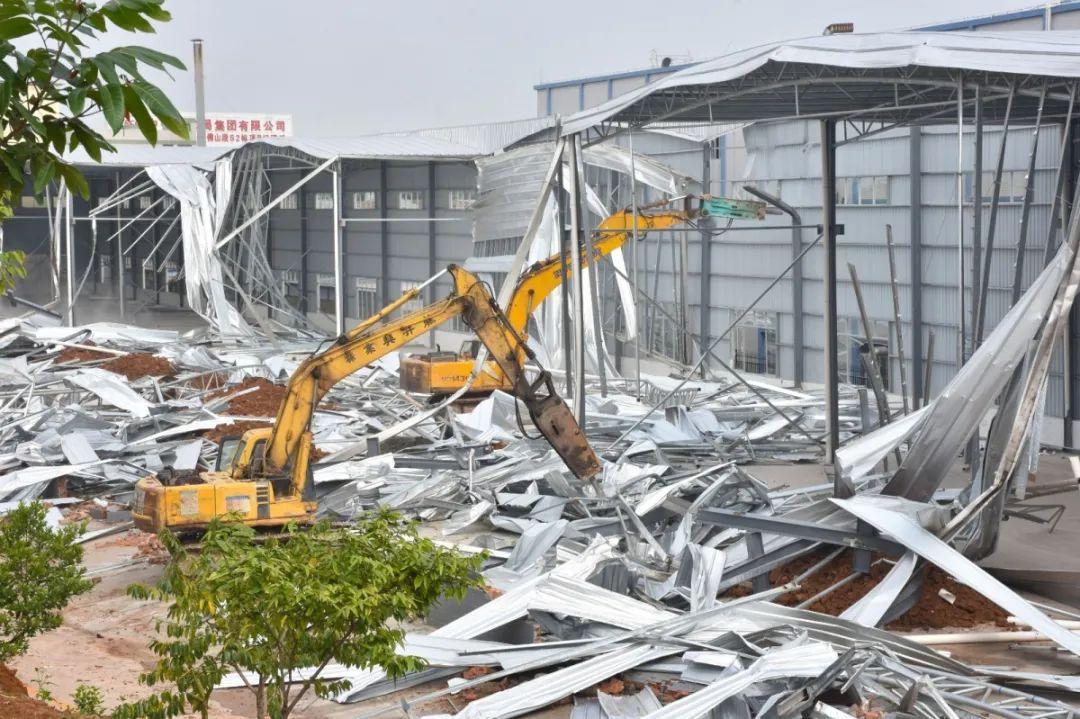 狮山违建厂房拆除程序视频的相关图片