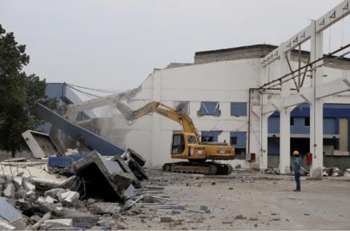 赣州开发区违建厂房拆除的相关图片