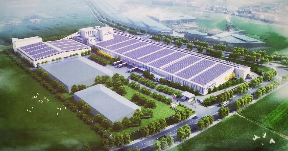 重庆圣戈班新建厂房的相关图片